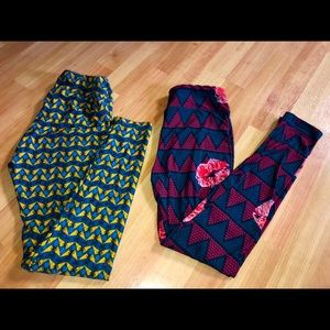 🎉TWO pair of LuLaRoe Leggings
